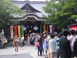 鳥越神社の宵宮